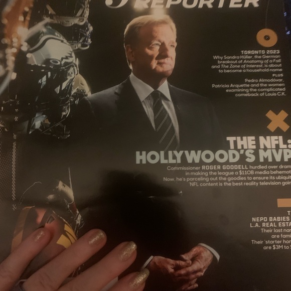 The Hollywood Reporter Roger Goodell NFL media Sept 2023 New Collectible - Picture 1 of 2